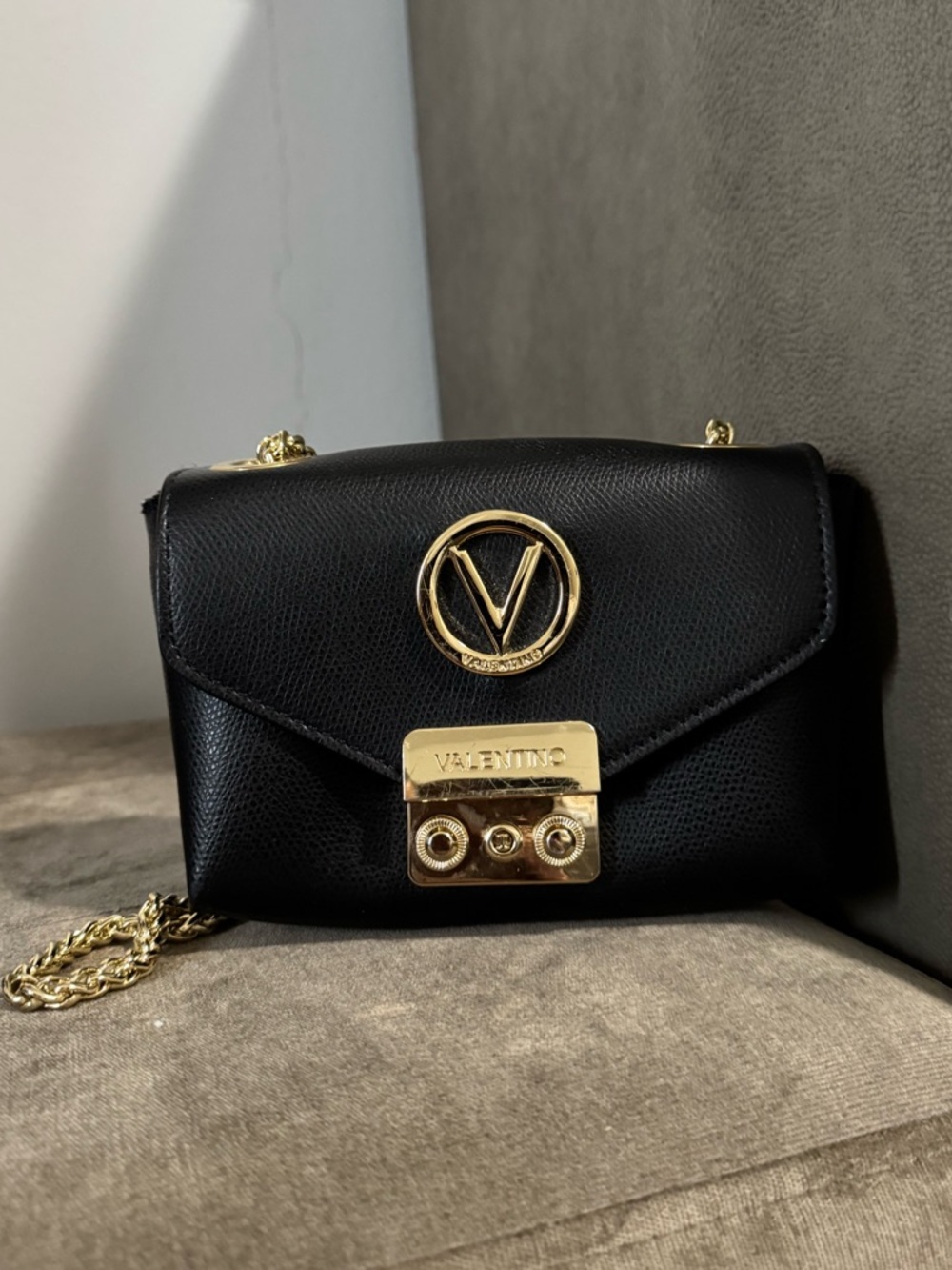 VALENTINO BY MARIO VALENTINO Lola Bonbonniere Leather Crossbody Bag